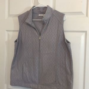 Zip up vest
